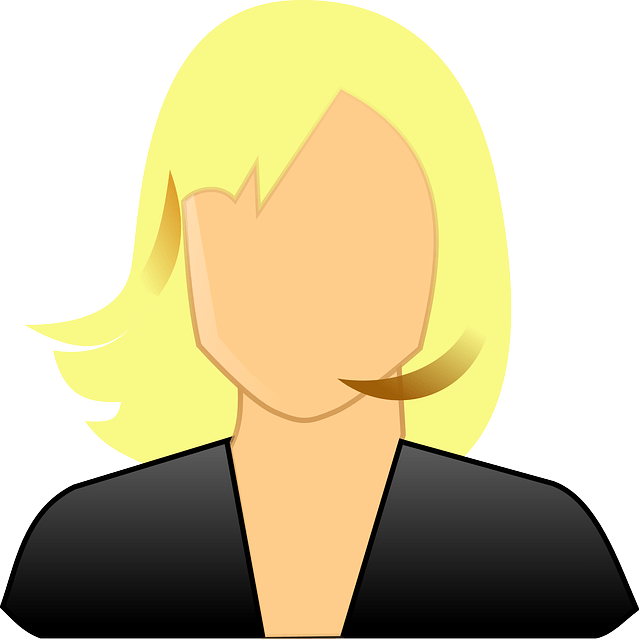 avatar blonde vrouw